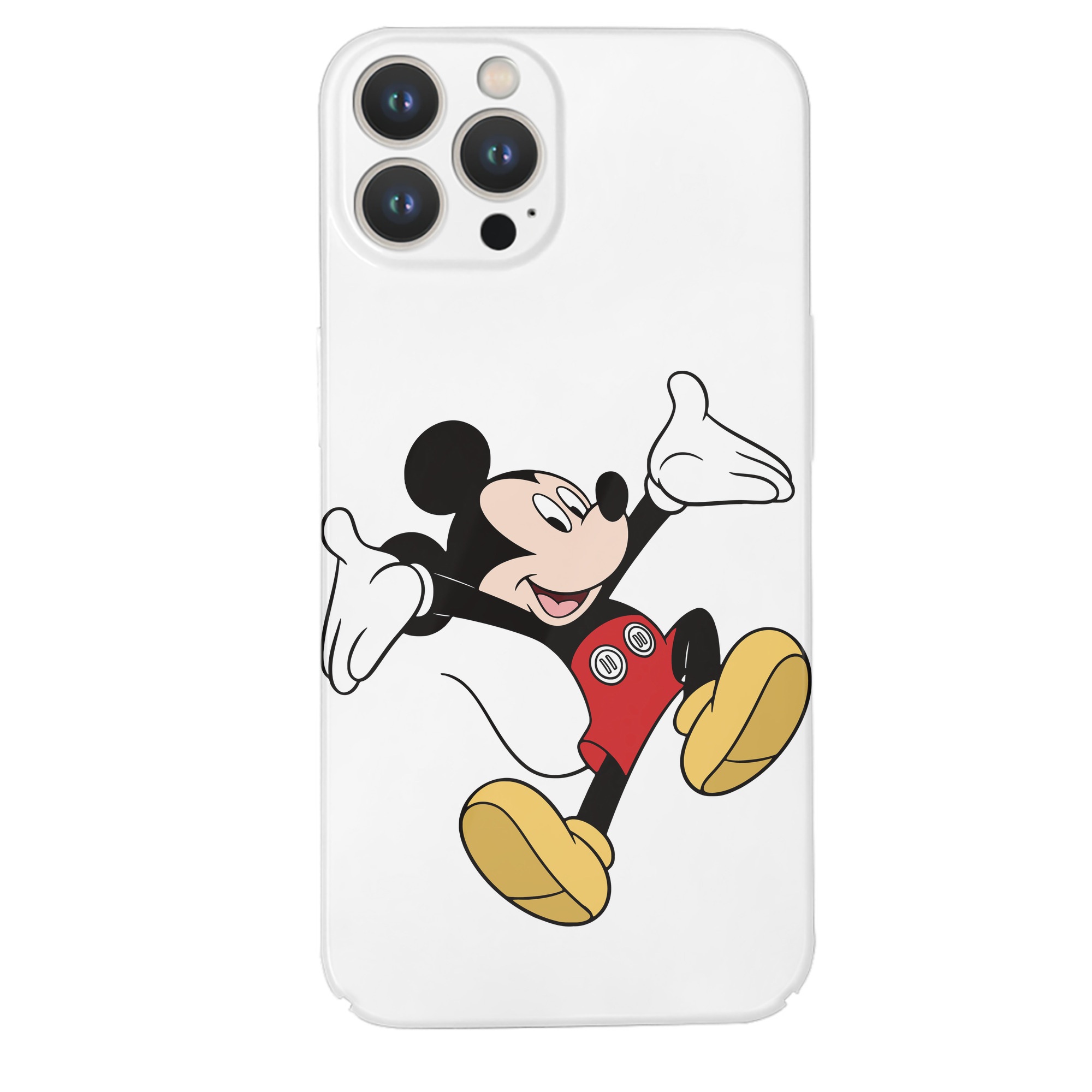 （画像用） ミッキーマウス Mickey Mouse 【iPhone 14シリーズ対応】ハードケース